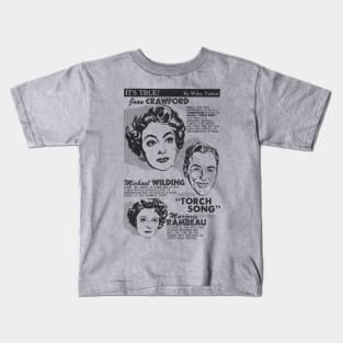 Torch Song 1953 Kids T-Shirt